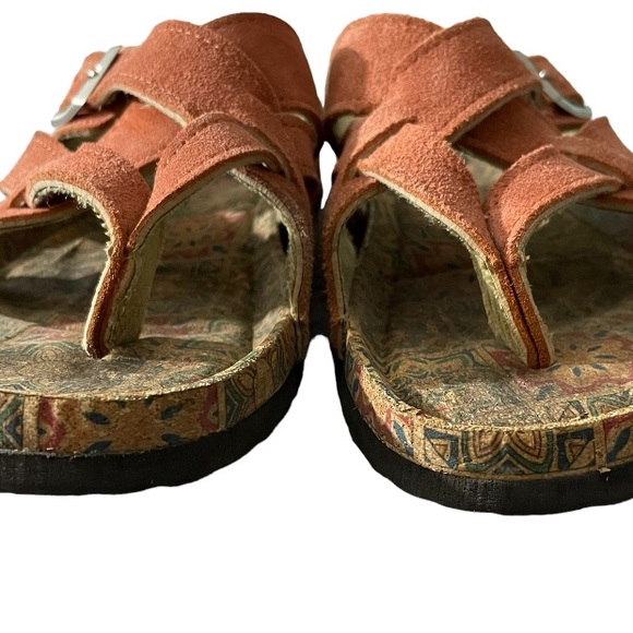 MUK LUKS Women's Shayna Terra Turf Sandals-Camellia Size 9 - Picture 3 of 7